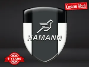 Hamann Emblemi Auto su Misura Resistenti Alta Qualità Pro